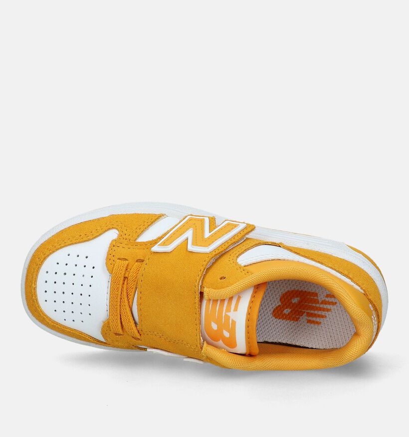 New Balance PHB480 Baskets en Jaune pour filles, garçons (327756) - pour semelles orthopédiques