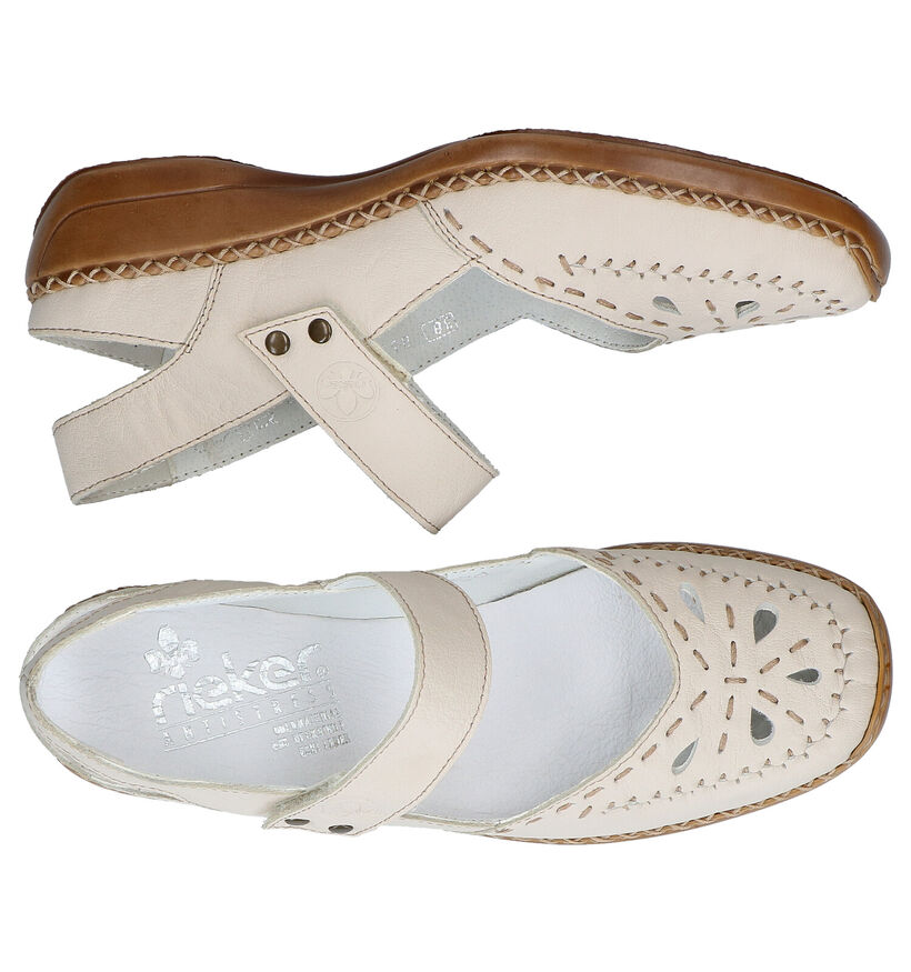 Rieker Chaussures confort en Beige clair pour femmes (323564)