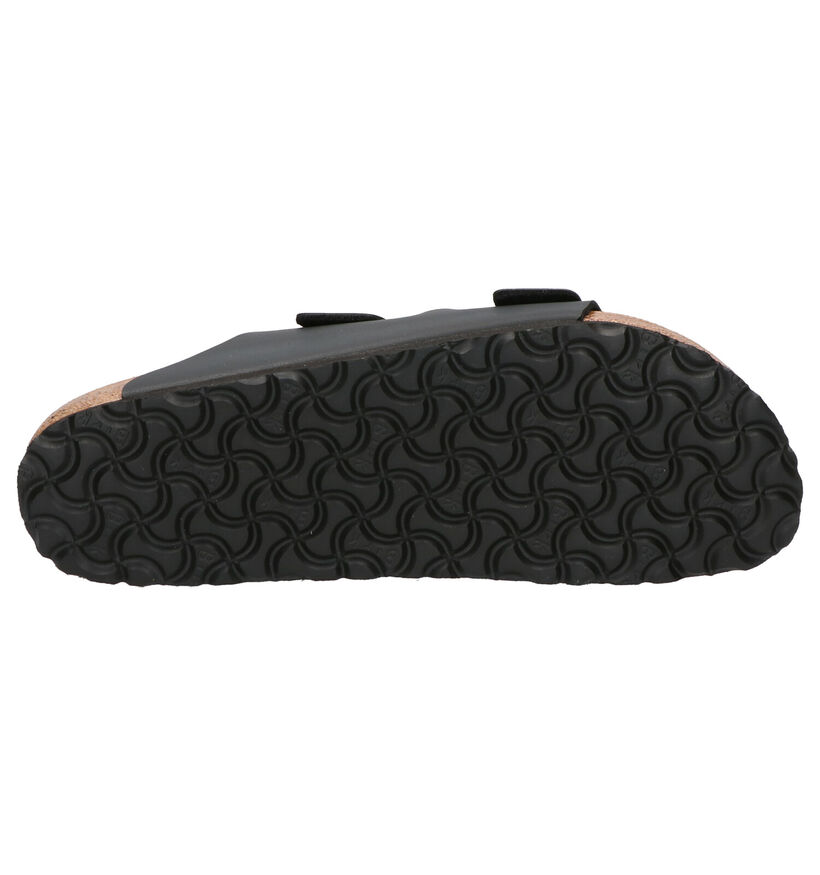 Birkenstock Arizona Nu-pieds en Noir pour hommes (213368)