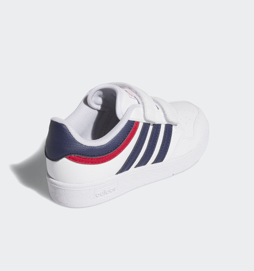 adidas Hoops 4.0 Witte Sneakers voor jongens, meisjes (362469)