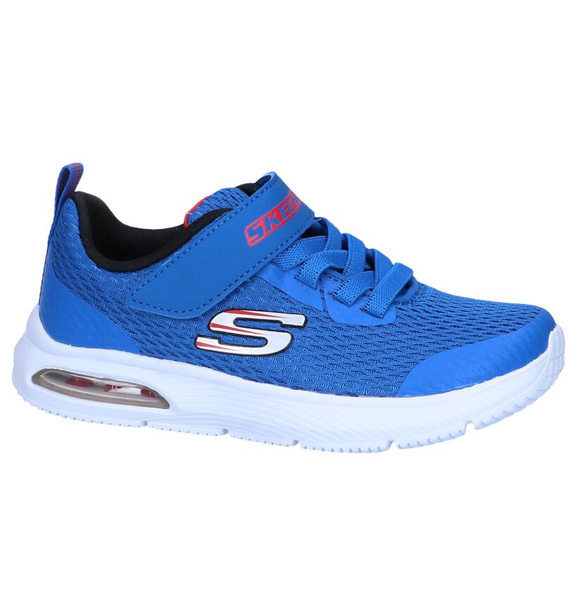 Blauwe Sneakers Skechers Dyna-Air in stof (250725)