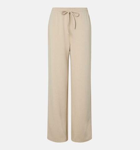 Pieces Broeken Beige