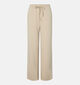 Pieces Talia Beige Joggingbroek voor dames (369193)