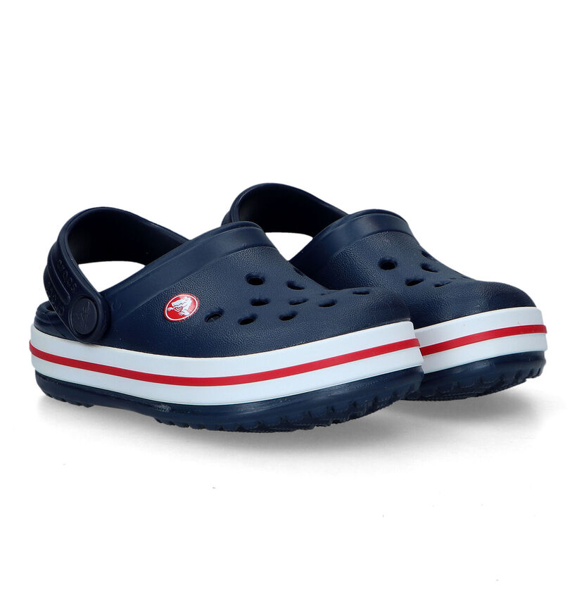 Crocs Crocband Nu-pieds en Bleu pour filles, garçons (340879)