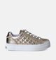 Guess Gratea Gouden Veterschoenen voor dames (350427) - geschikt voor steunzolen