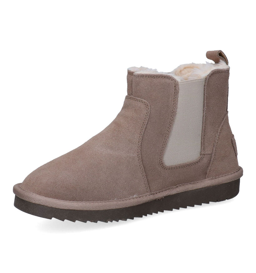 Esprit Bottes de neige en Noir en nubuck (295285)