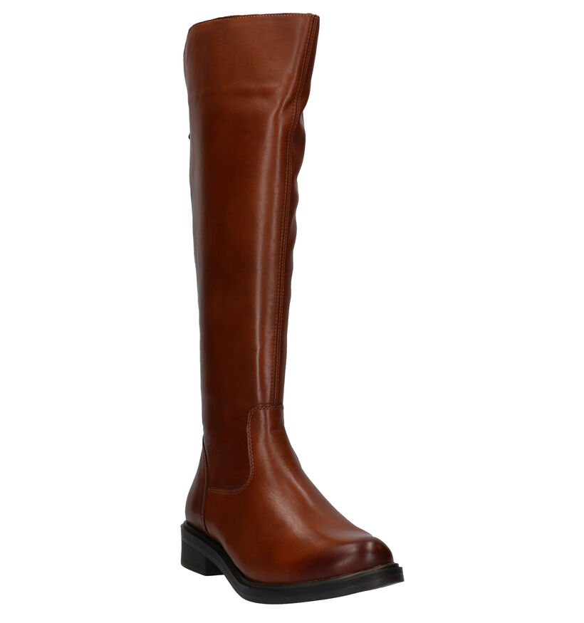 Remonte Cognac Knielaarzen in leer (282742)