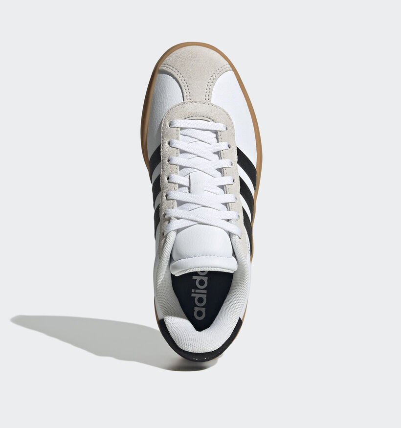 adidas VL Court Bold Baskets en Blanc pour filles (365368) - pour semelles orthopédiques