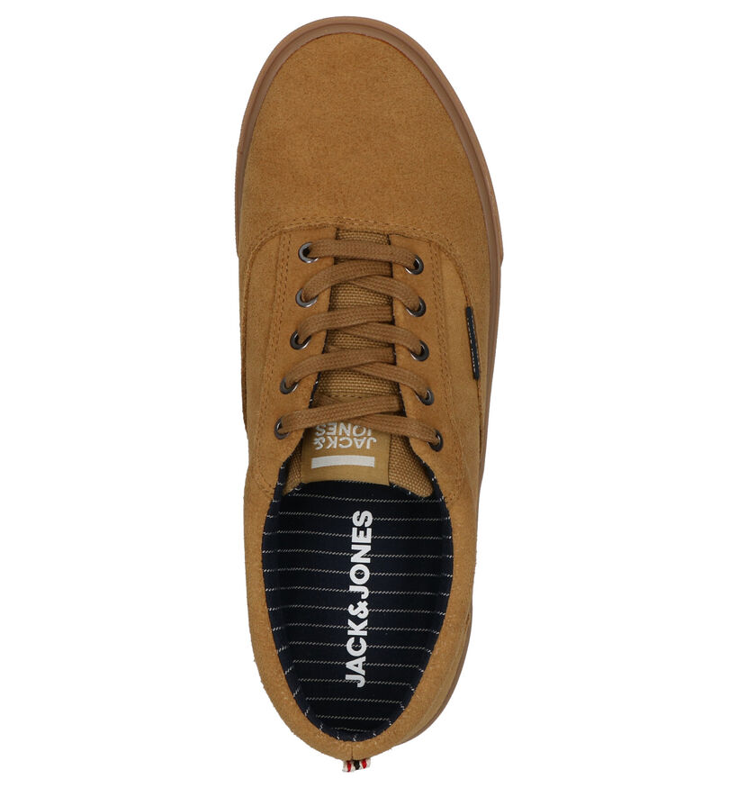 Jack & Jones Vision Skate Sneakers en Naturel en daim (256066)