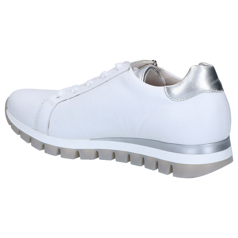Gabor Comfort Witte Lage Sneakers in leer (271713)