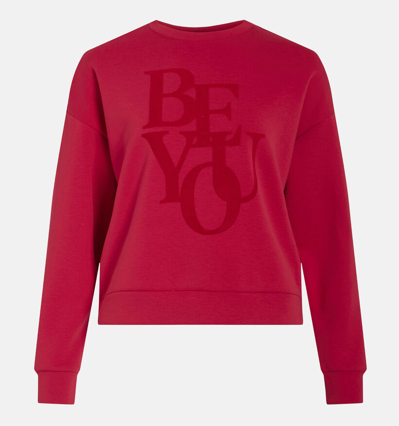 Vila Reflect Be You Sweatshirt en Rouge pour femmes (365596)