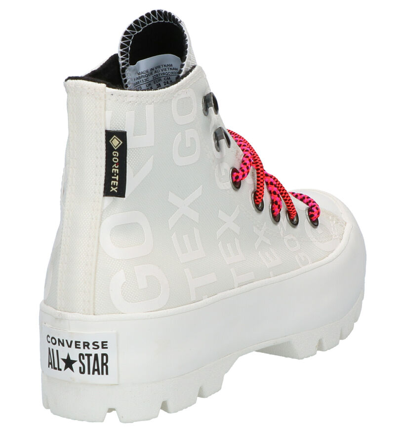 Converse Chuck Taylor AS Lugged Winter Ecru Sneakers in stof (262410)
