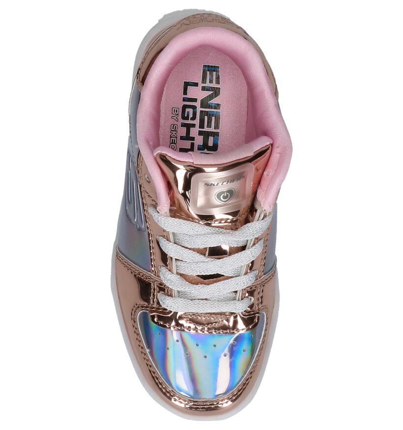 Skechers Gouden Sneakers met Energy Lights, , pdp