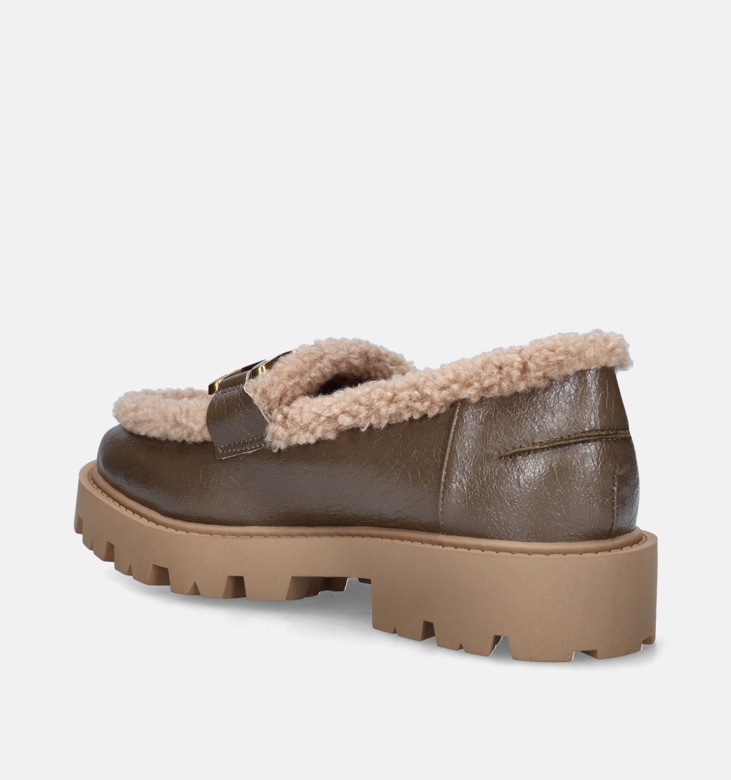 La Strada Taupe Instappers Dames Lage schoenen Online op TORFS.BE
