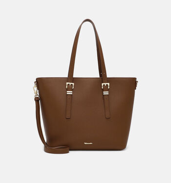 Tamaris Cabas Noir/Cognac/Marron