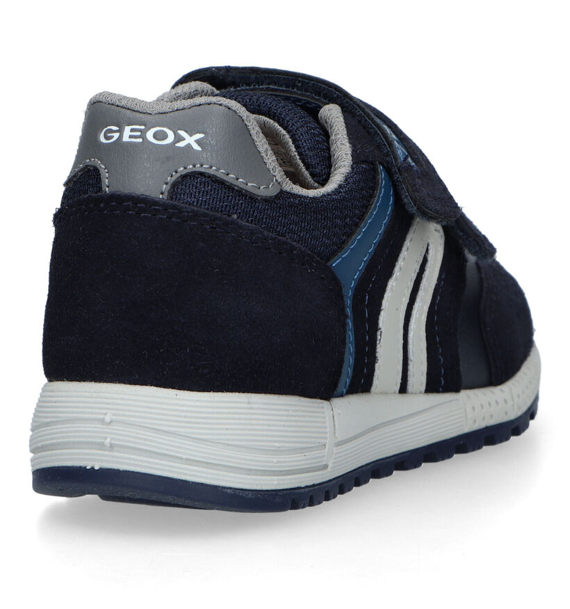 Geox Alben Blauwe Velcroschoenen voor jongens (326601) - geschikt voor steunzolen