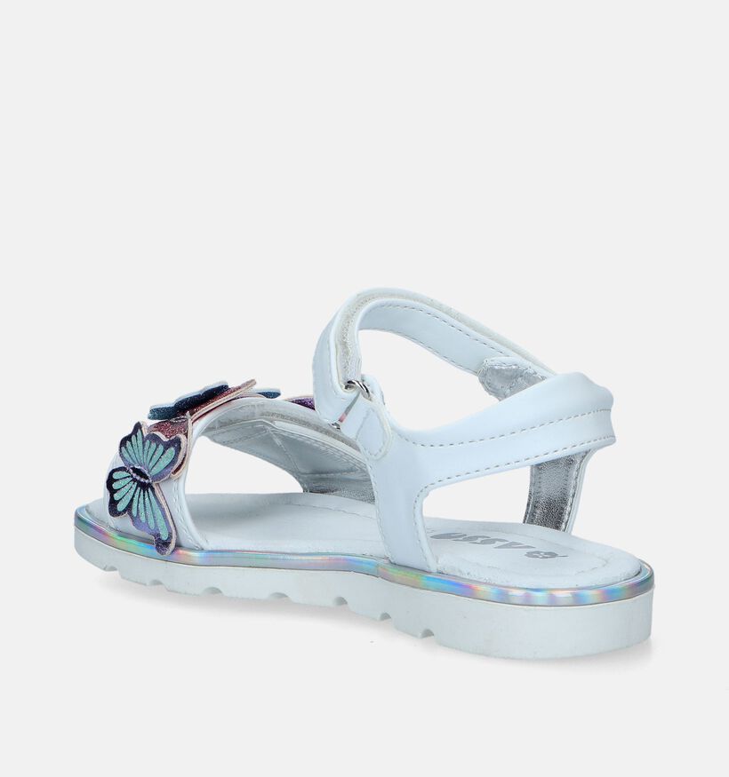 Asso Sandales en Blanc pour filles (356696)
