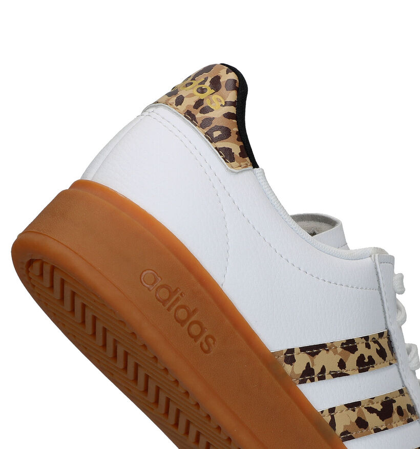 adidas Grand Court 2.0 Baskets sportives en Blanc pour femmes (356989) - pour semelles orthopédiques