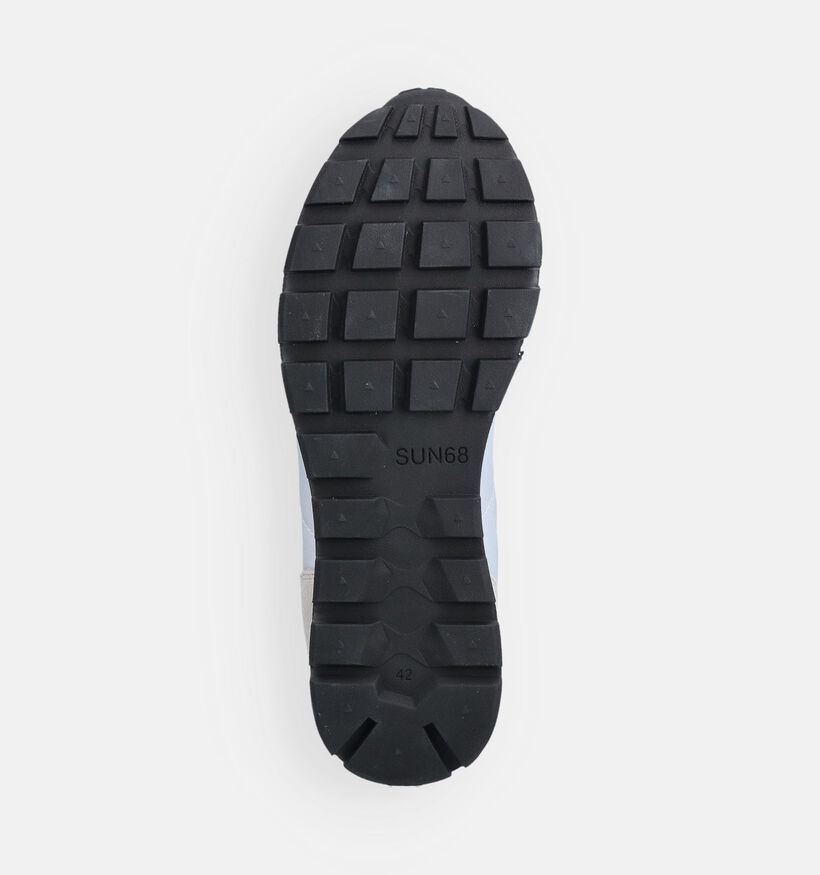 Sun68 Tom Solid Witte Sneakers voor heren (368798) - geschikt voor steunzolen