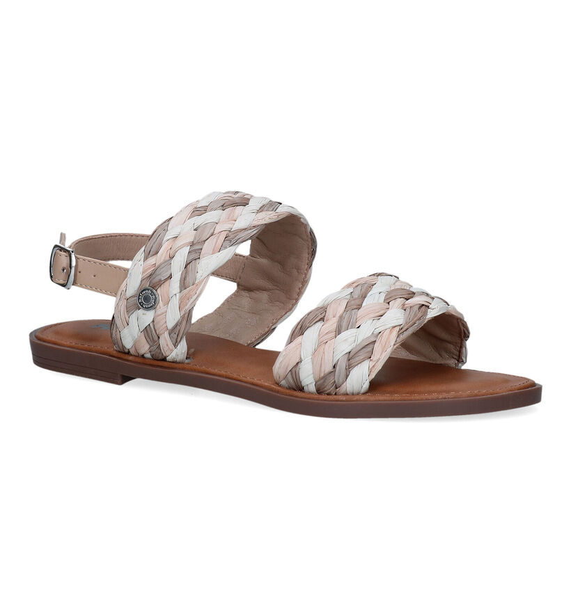 Xti Beige Gevlochten Sandalen voor dames (334697)