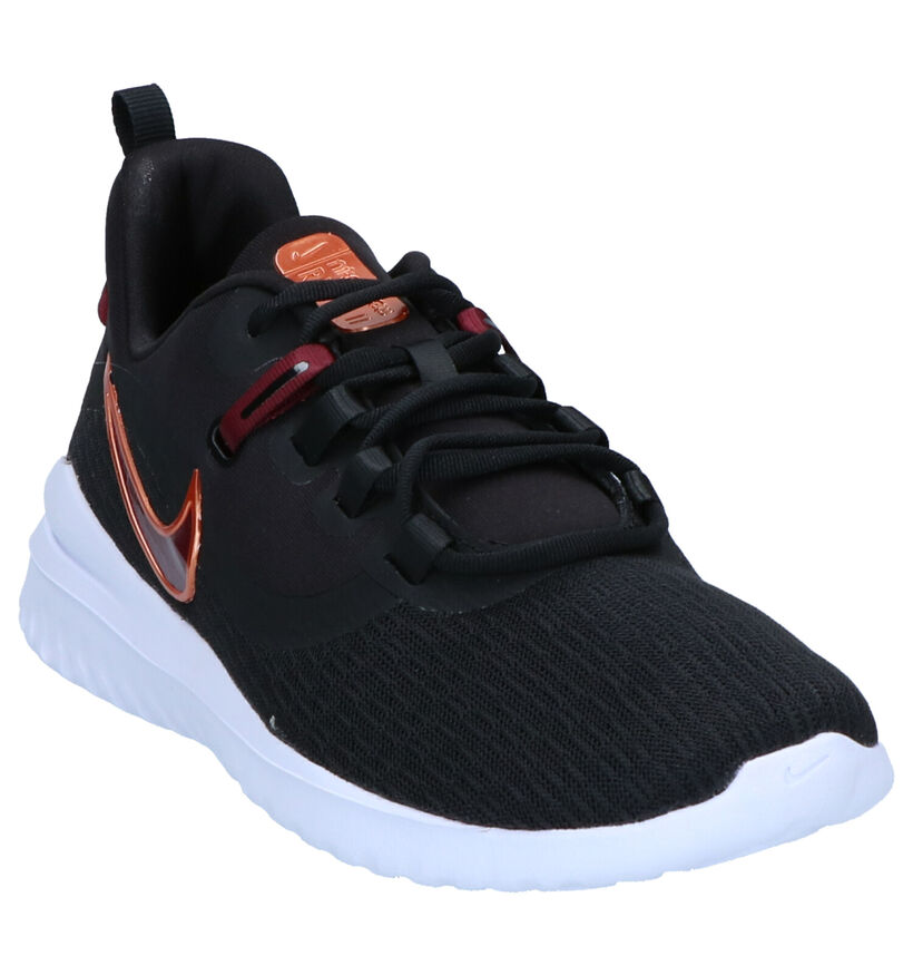 Nike Renew Rival Baskets en Noir en textile (262184)