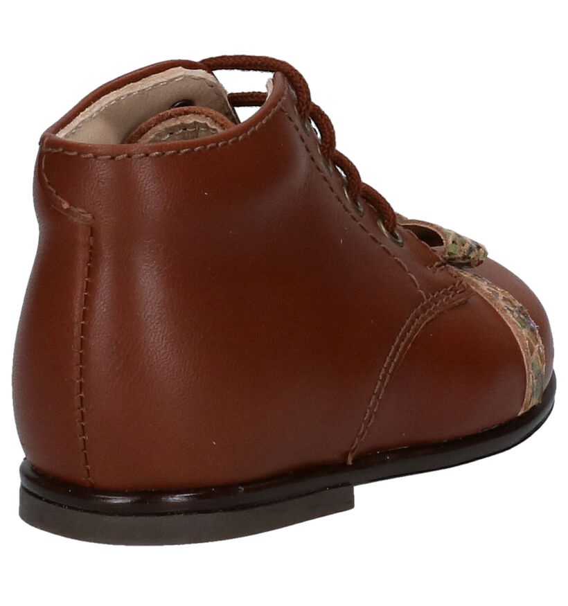 Beberlis Chaussures pour bébé  en Cognac en cuir (281144)