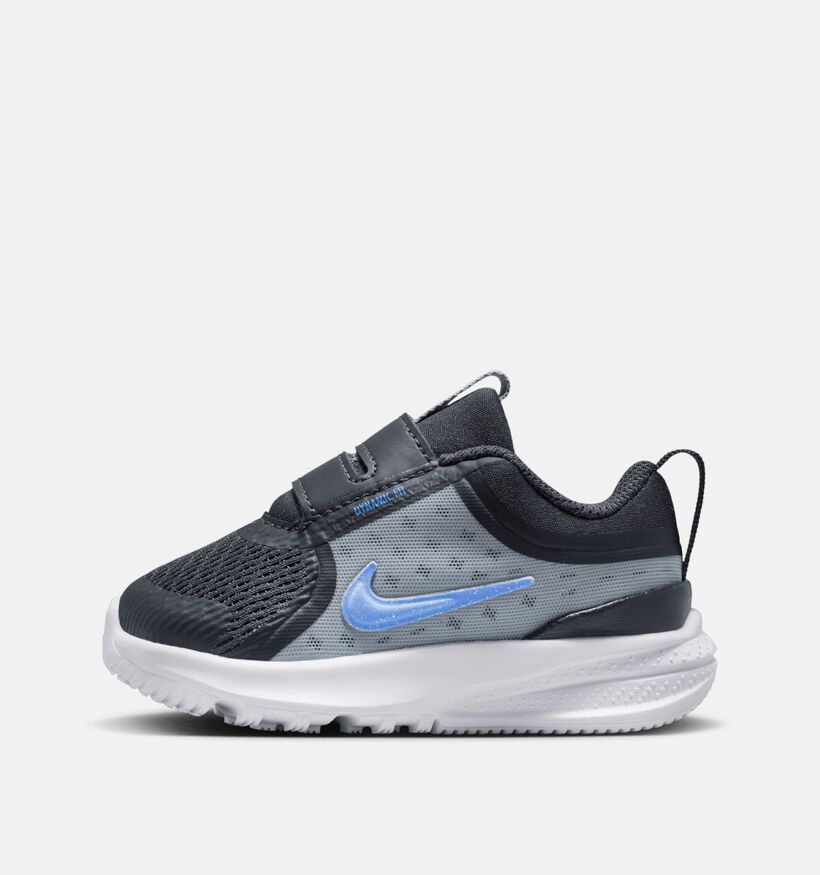 Nike Star Runner 5 Donkergrijze Sneakers voor jongens (373415) - geschikt voor steunzolen