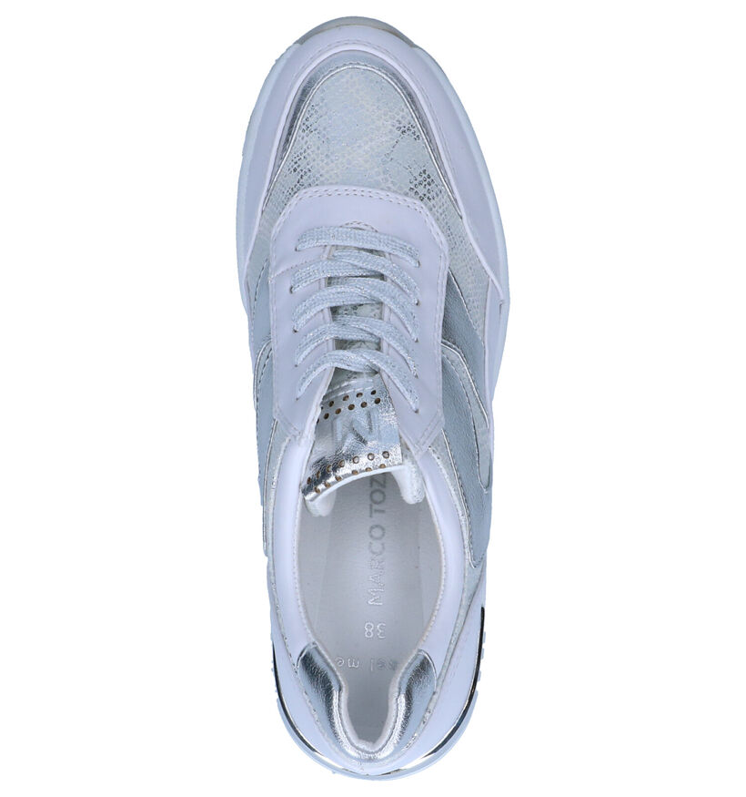 Marco Tozzi Witte Sneakers in kunstleer (270667)