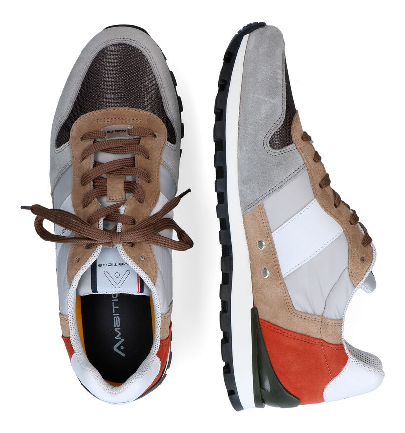 Ambitious Ken Baskets en Gris pour hommes (308108) - pour semelles orthop&eacute;diques