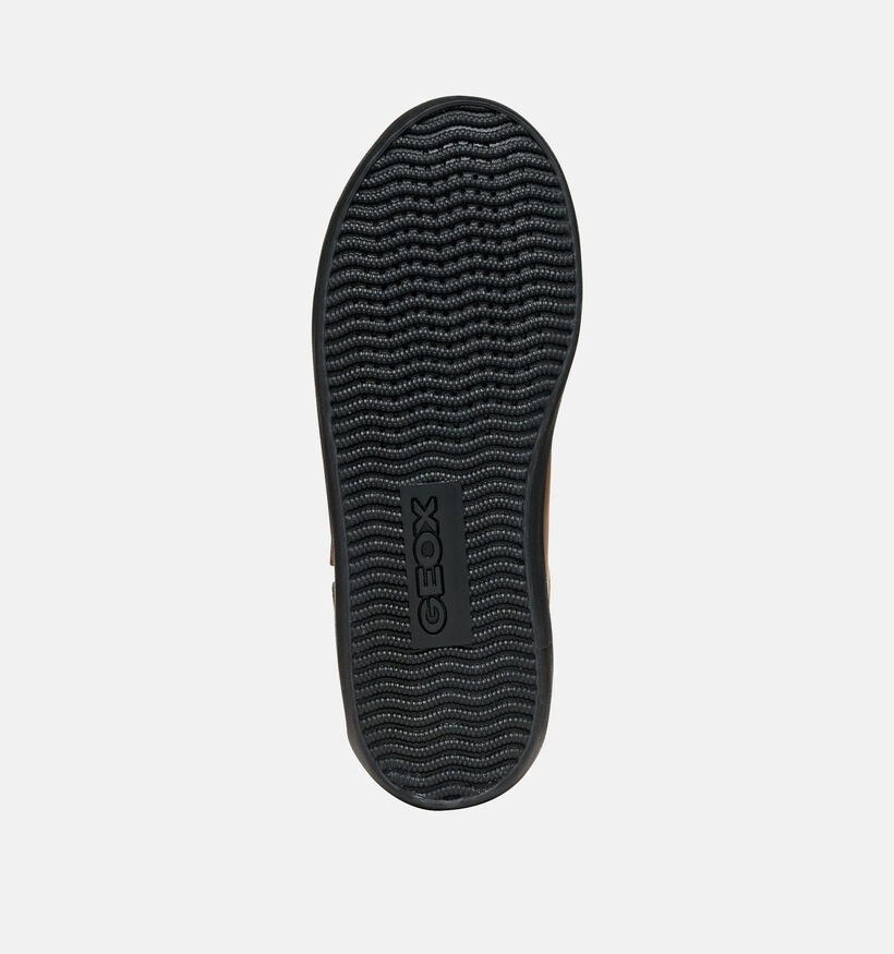 Geox Gisli Chaussures hautes en Cognac pour garçons (361948) - pour semelles orthopédiques
