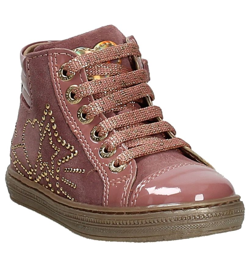 Lunella Chaussures basses en Rose foncé en cuir verni (200751)