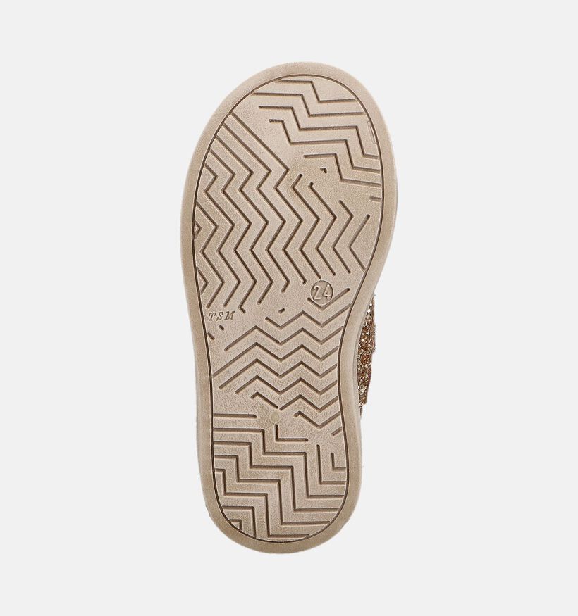 STONES and BONES FLAX Gouden Sneakers voor meisjes (362044) - geschikt voor steunzolen