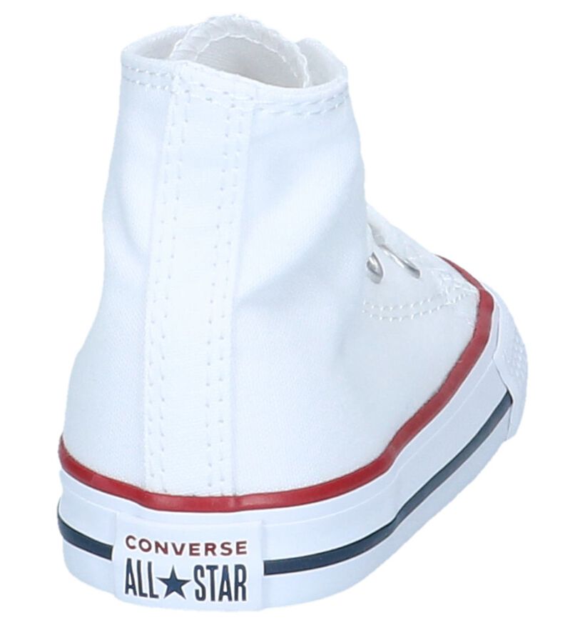 Converse Chuck Taylor AS Baskets hautes en Blanc en textile (286162)