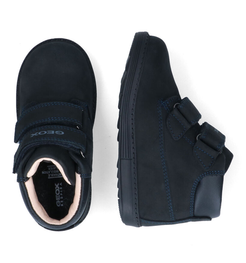 Geox Hynde Bottines en Bleu en nubuck (317566)