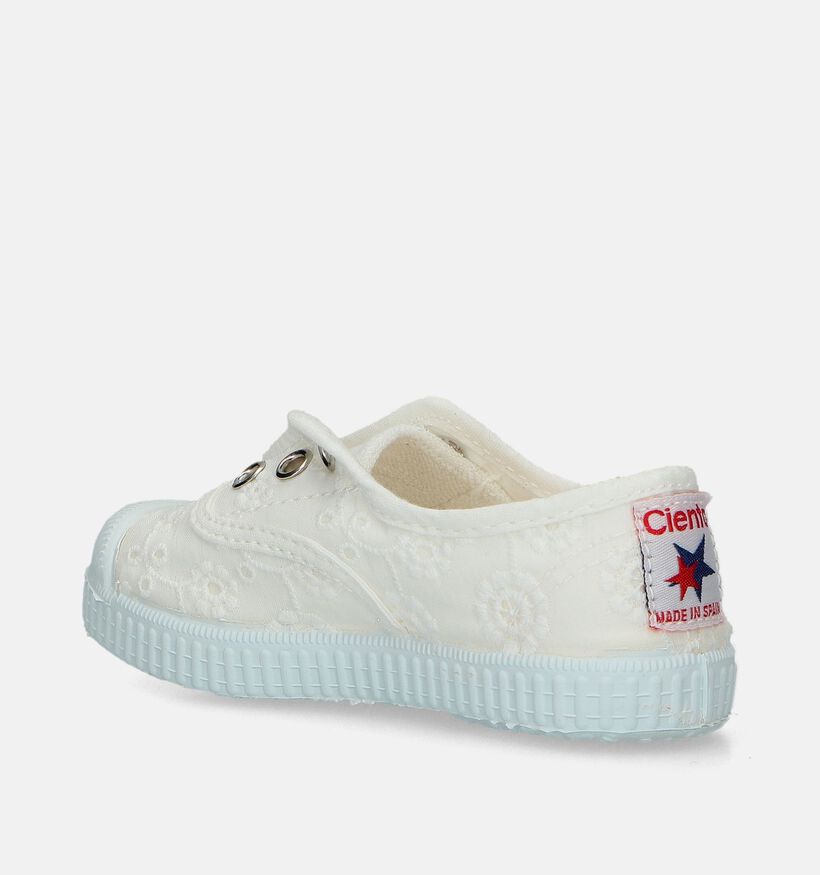 Cienta Slip-ons en Blanc pour filles (339779) - pour semelles orthopédiques