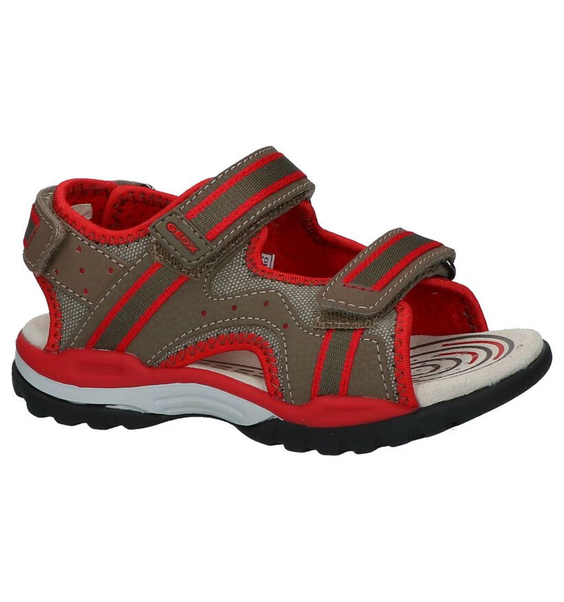 Sportieve Sandalen Rood Geox Borealis in kunstleer (213177)