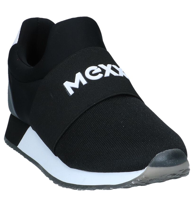 Zwarte Slip-on Sneakers Mexx Charlaine, Zwart, pdp