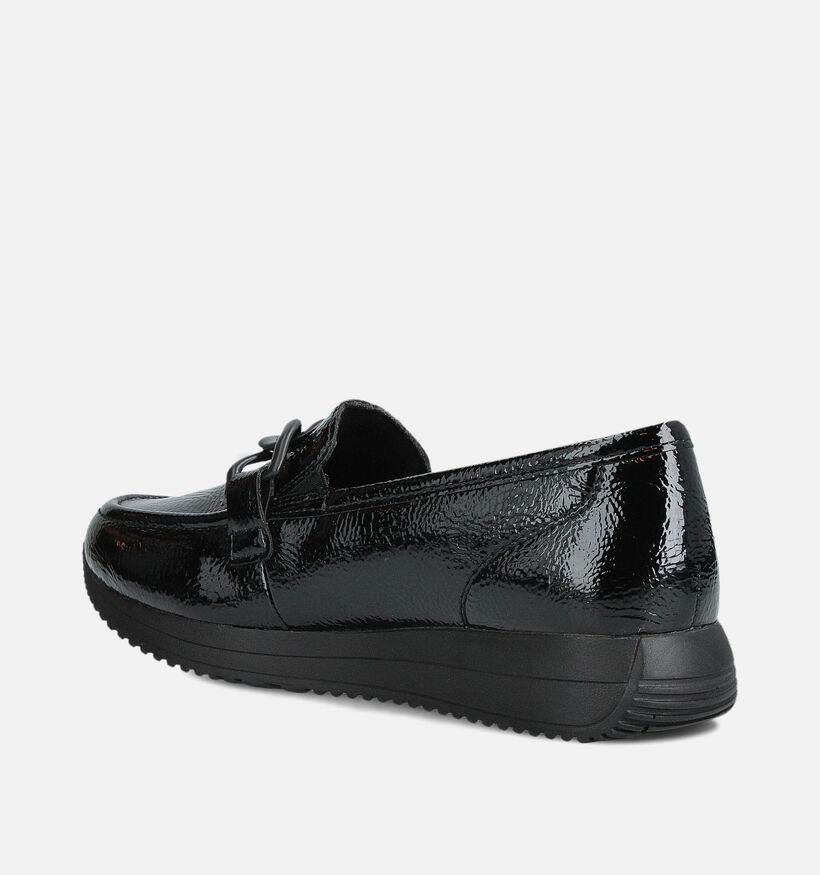 Remonte Zwarte Mocassins voor dames (360391) - geschikt voor steunzolen