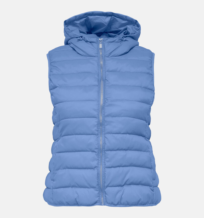 ONLY Carmakoma New Tahoe Zwarte Korte gewatteerde bodywarmer voor dames (351421)