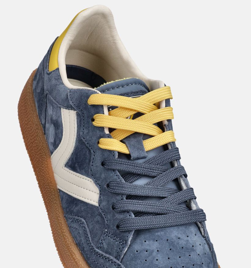 Victoria Blauwe Lage Sneakers voor heren (371885) - geschikt voor steunzolen