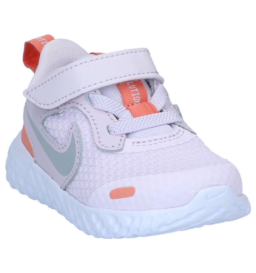 Nike Revolution Grijze Sneakers in stof (291167)