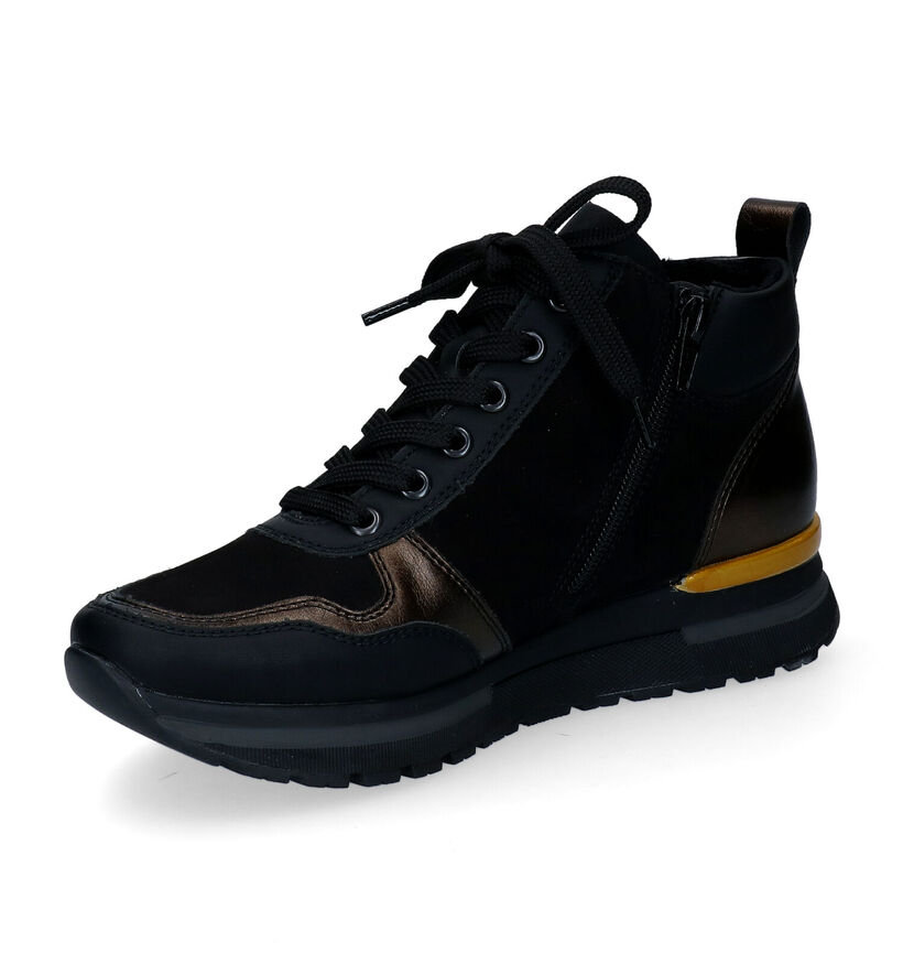 hardware Productie Luchtvaart Rieker Zwarte Hoge Sneakers | Dames Sneakers