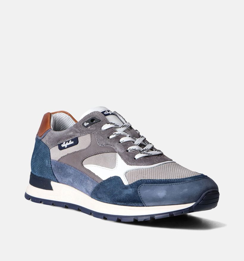 Australian Tiago Grijze Veterschoenen voor heren (353971) - geschikt voor steunzolen