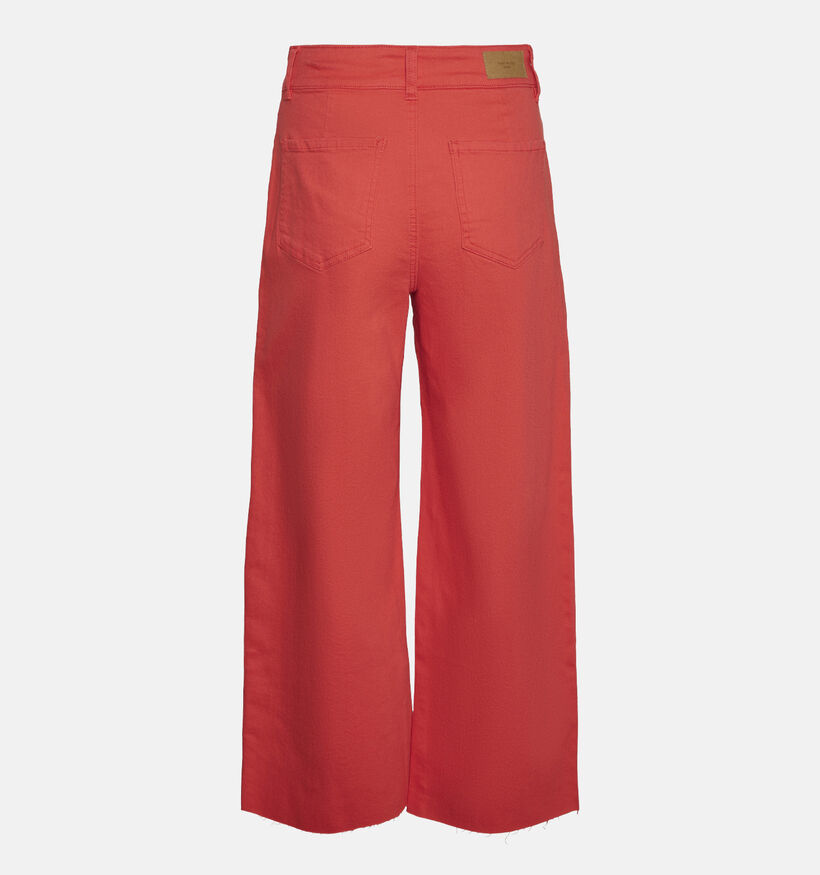 Vero Moda Wild Kayla Pantalon large en Rouge pour femmes (342044)