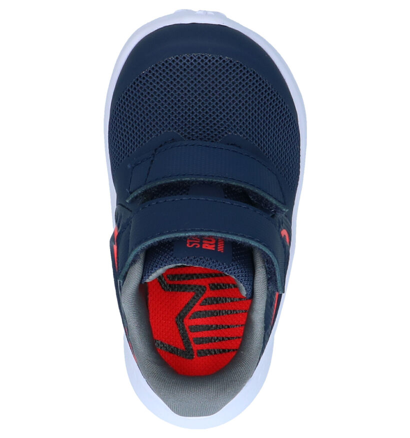 Nike Star Runner 2 TD Blauwe Sneakers in kunststof (277525)