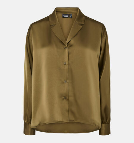 Pieces Blouses Groen