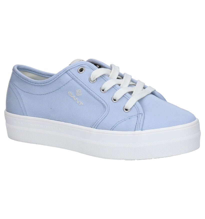 Gant Leisha Baskets en Bleu en textile (271308)