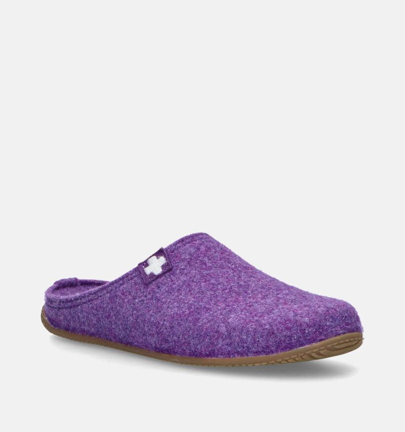 Living Kitzbühel Pantoufles pour semelles orthopédiques en Mauve pour femmes (348785) - pour semelles orthopédiques