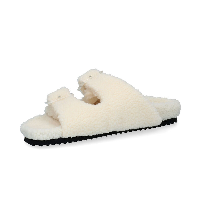 Colors of California Pantoufles ouvertes en Beige pour femmes (300190)