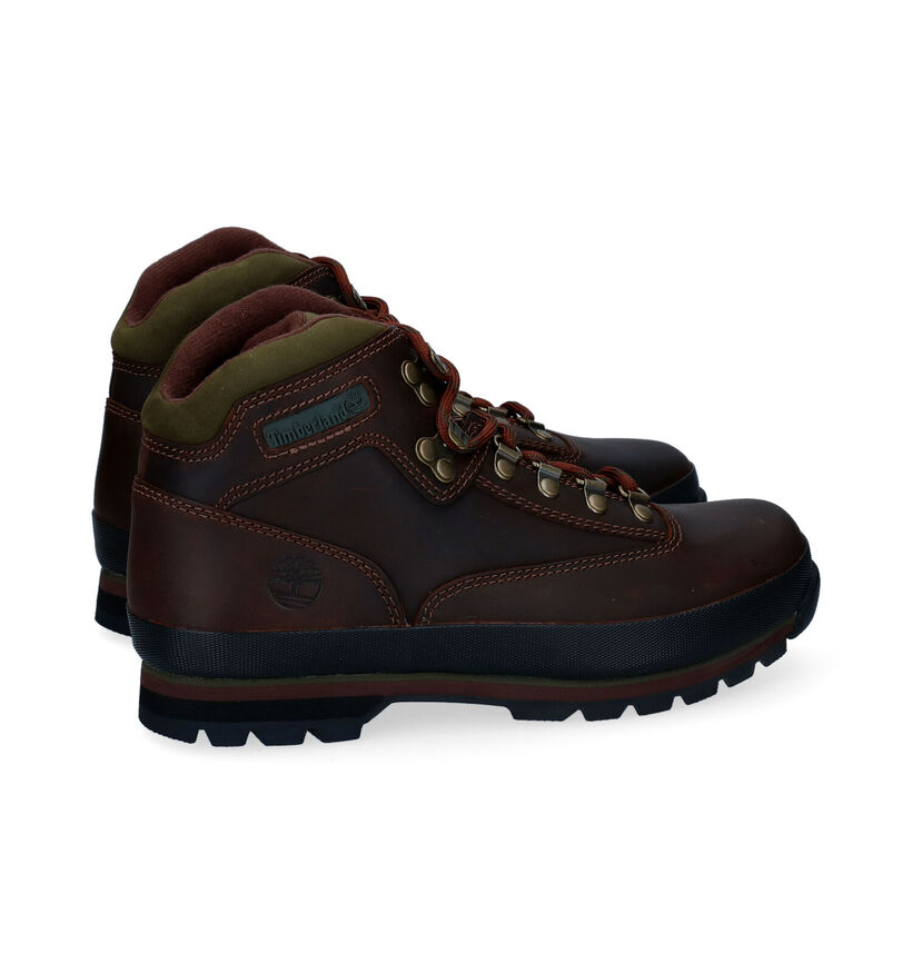 Timberland Euro Hiker Bottines en Brun en cuir (294319)